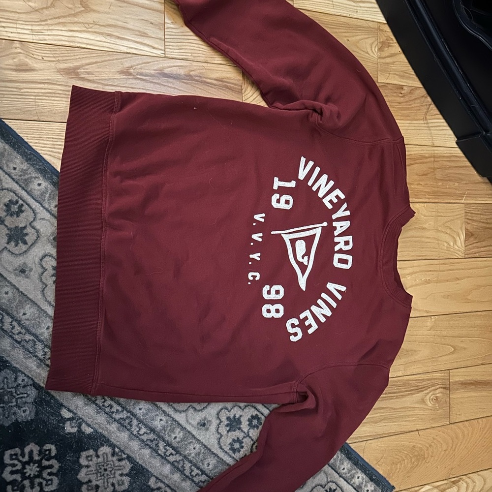 Vineyard Vines Men’s Varsity Style Embroidered Crewneck Pullover